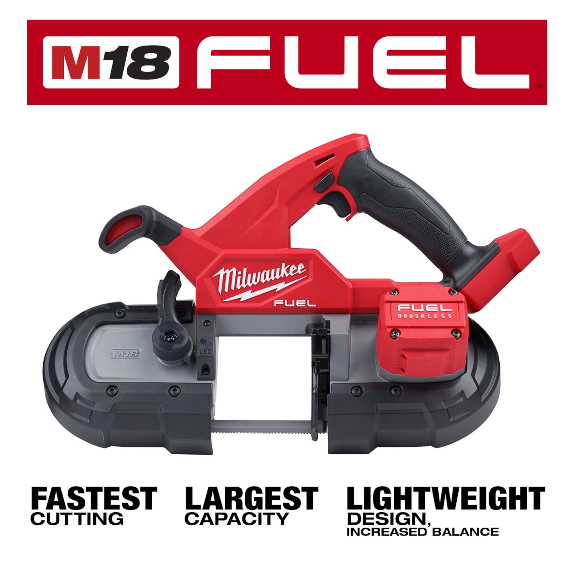 SCIE À RUBAN COMPACTE M18 FUEL BRUSHLESS