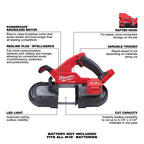 M18 FUEL BRUSHLESS COMPACT BAND SAW