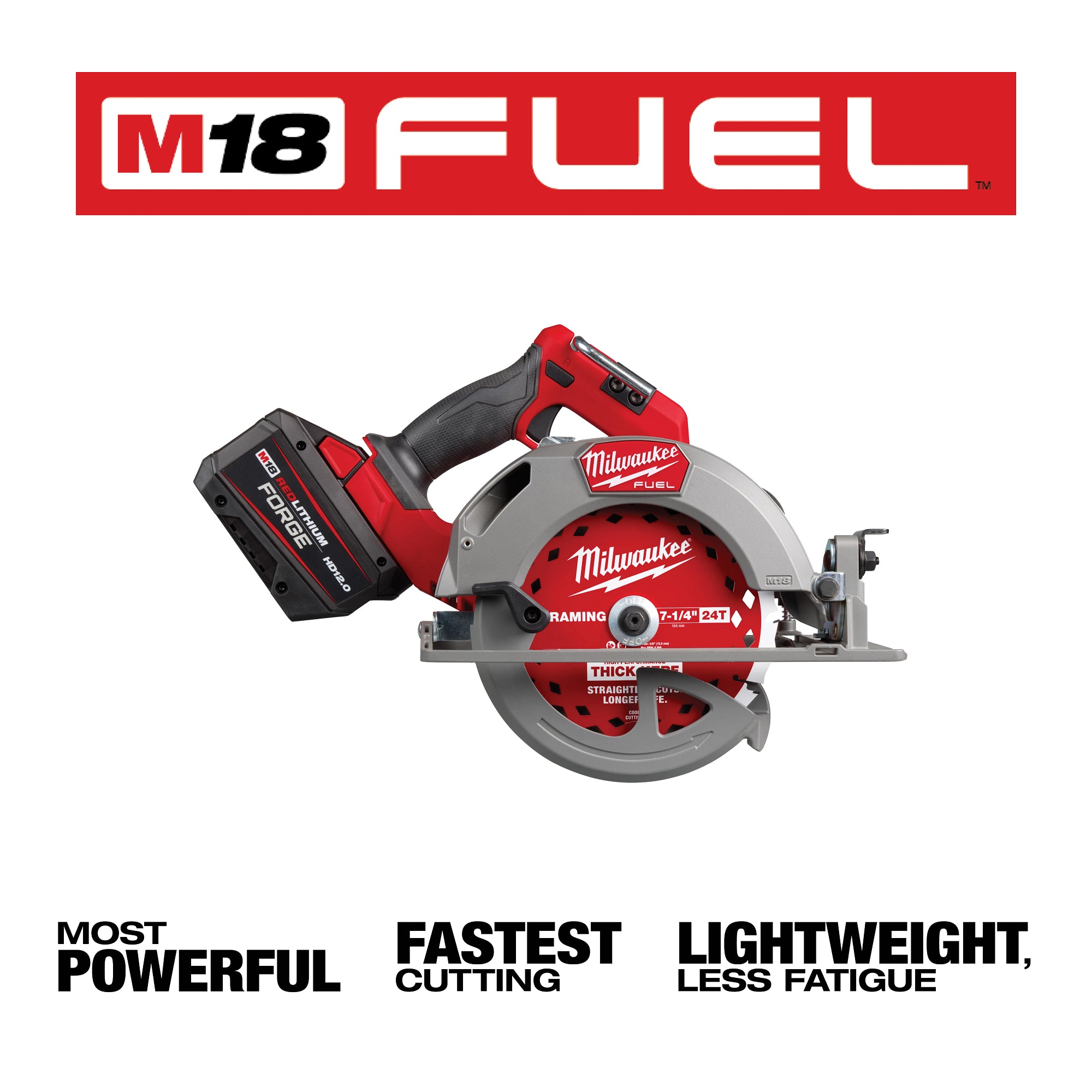 ENSEMBLE SCIE CIRCULAIRE 7-1/4'' GEN III M18 FUEL (HD12.0)