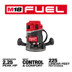 M18 FUEL BRUSHLESS 1/2" ROUTER