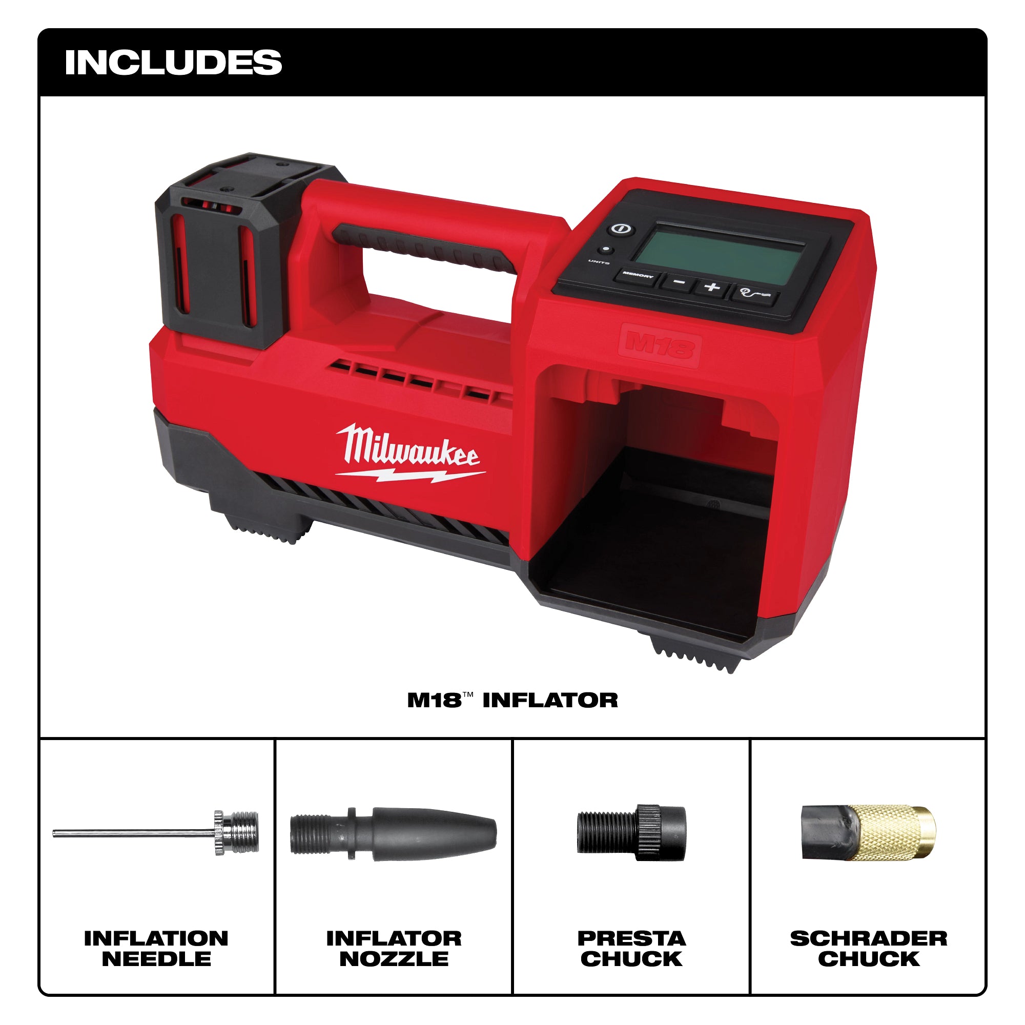 M18 TIRE INFLATOR