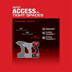 M18 FUEL 3/8'' COMPACT IMPACT WRENCH KIT (XC5.0)
