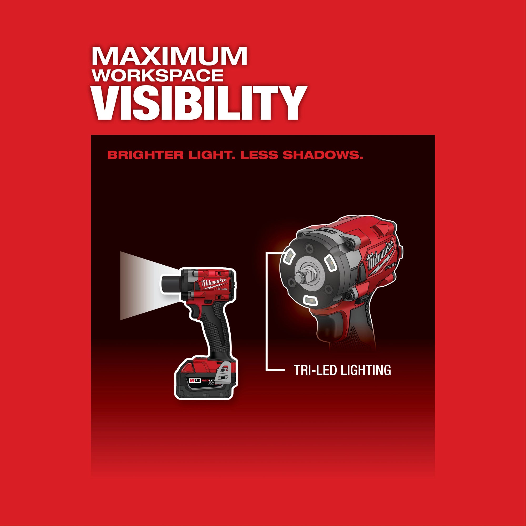 M18 FUEL 3/8'' COMPACT IMPACT WRENCH KIT (XC5.0)