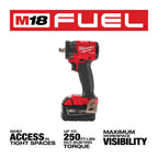 ENSEMBLE CLÉS À CHOCS COMPACTE 1/2'' M18 FUEL (XC5.0)