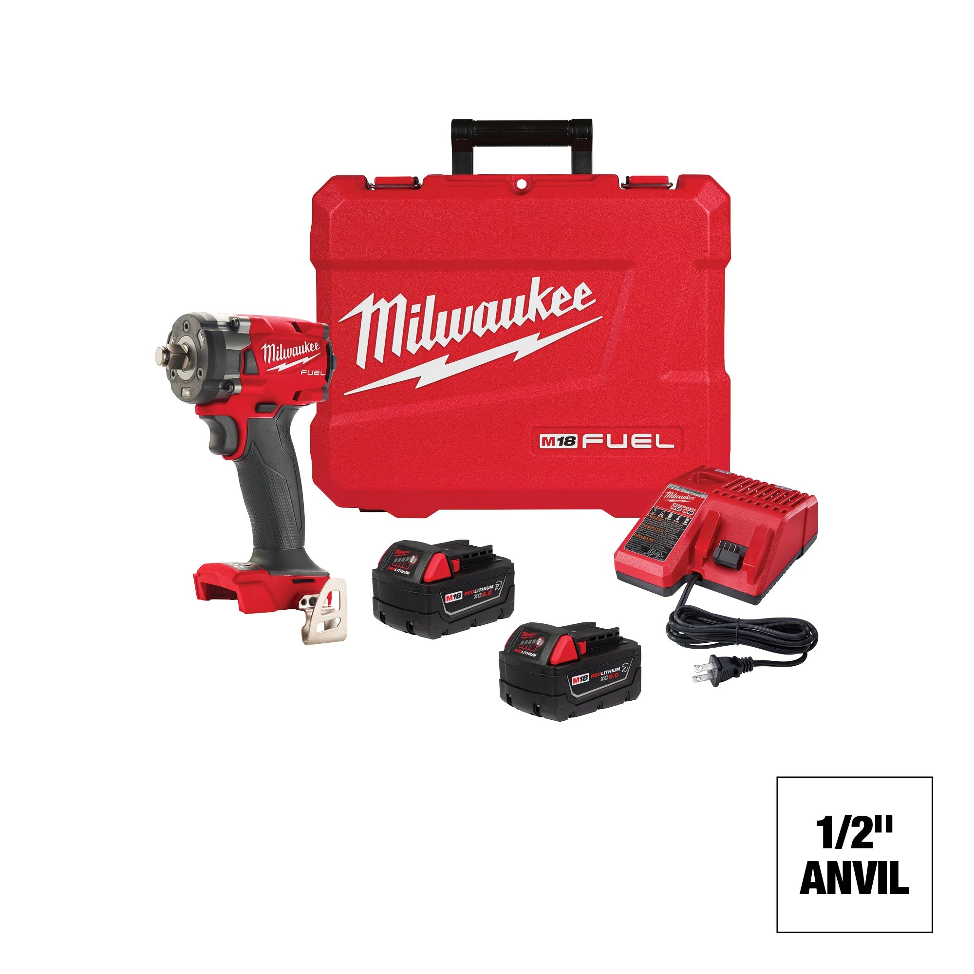 ENSEMBLE CLÉS À CHOCS COMPACTE 1/2'' M18 FUEL (XC5.0)