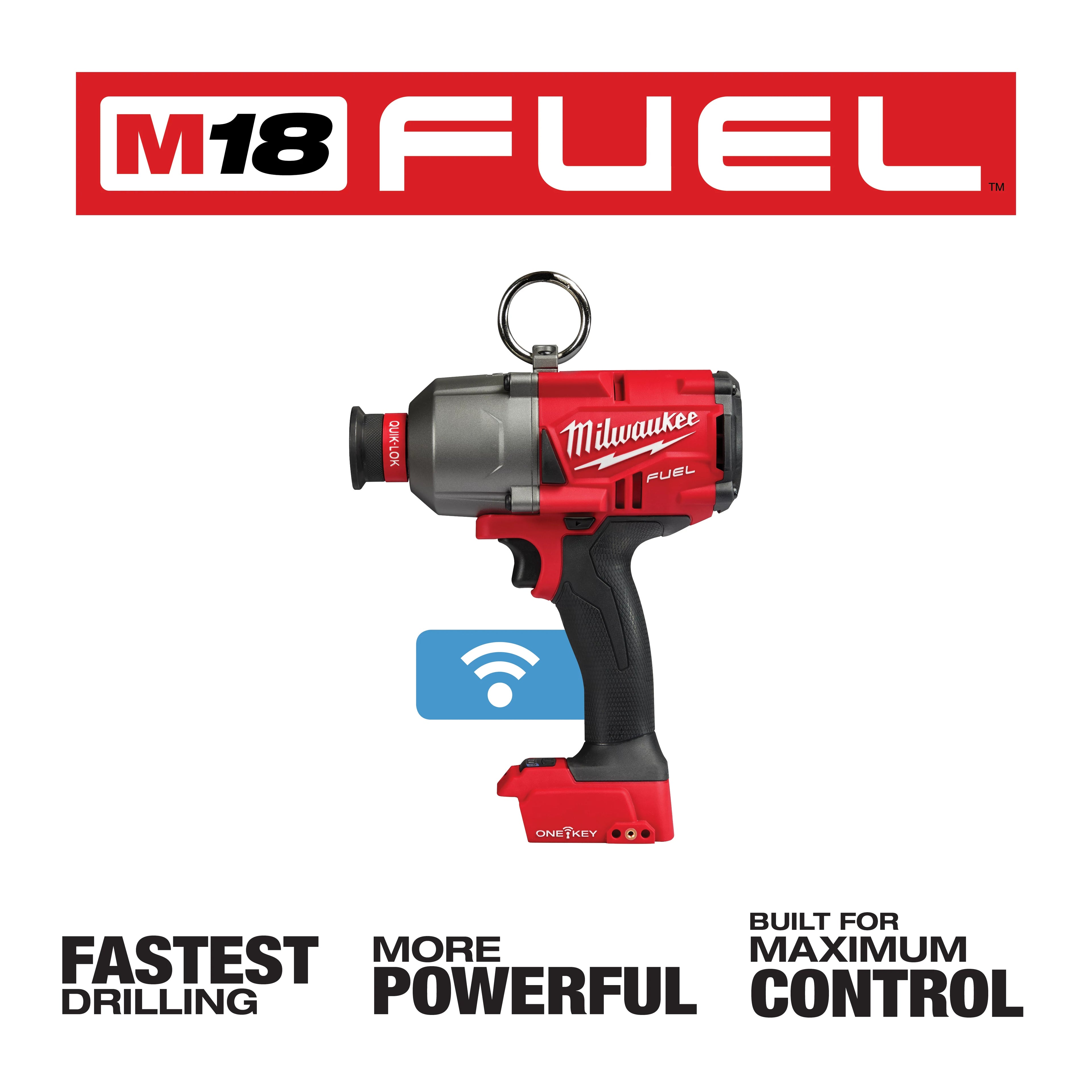 CLÉS À CHOCS COUPLE ÉLEVÉ 7/16'' M18 FUEL BRUSHLESS ONE-KEY