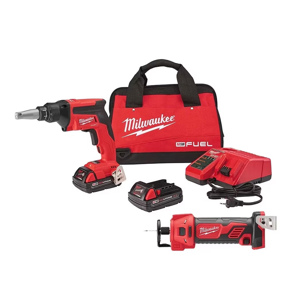 ENSEMBLE DE 2 OUTILS À GYPSE M18 FUEL BRUSHLESS (CP2.0)