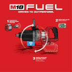 CLÉS À CHOCS 1'' POGNÉE EN D M18 FUEL BRUSHLESS ONE-KEY