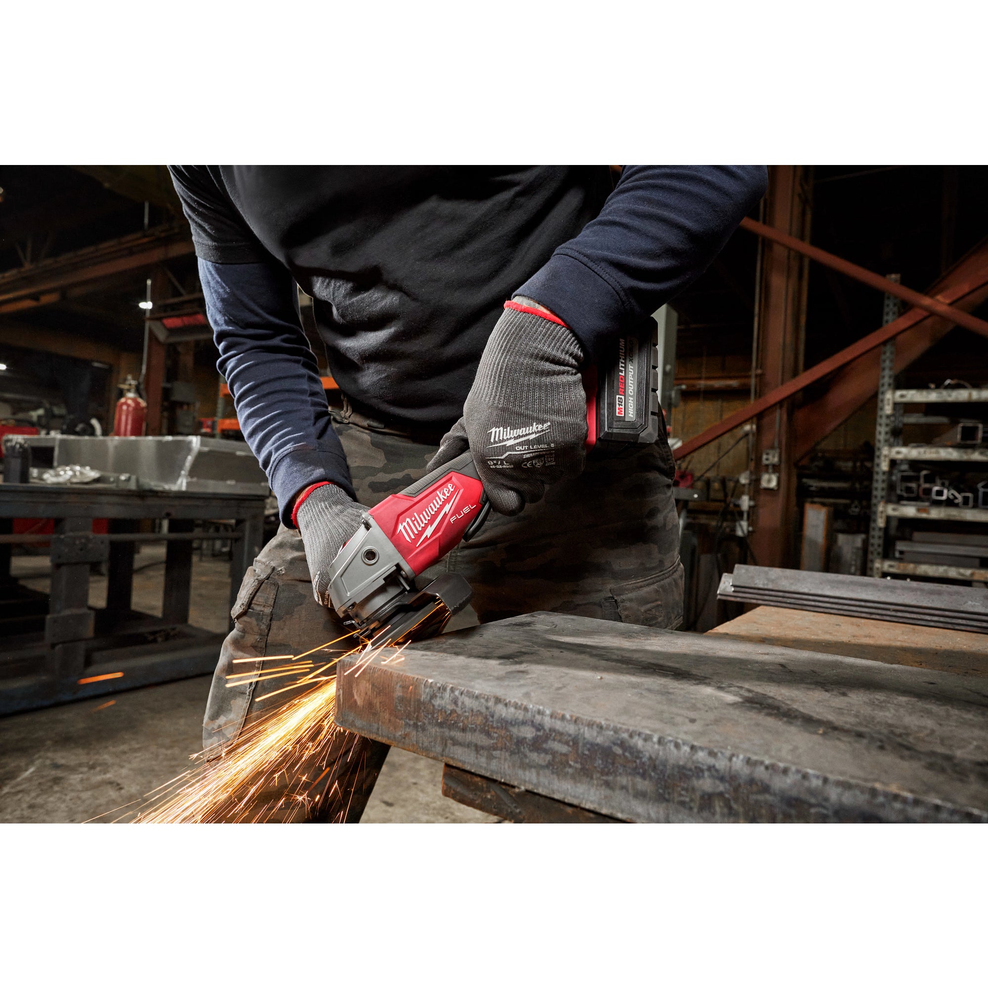 ENSEMBLE RECTIFIEUSE COUDÉE 4-1/2'' / 5'' M18 FUEL (XC6.0)