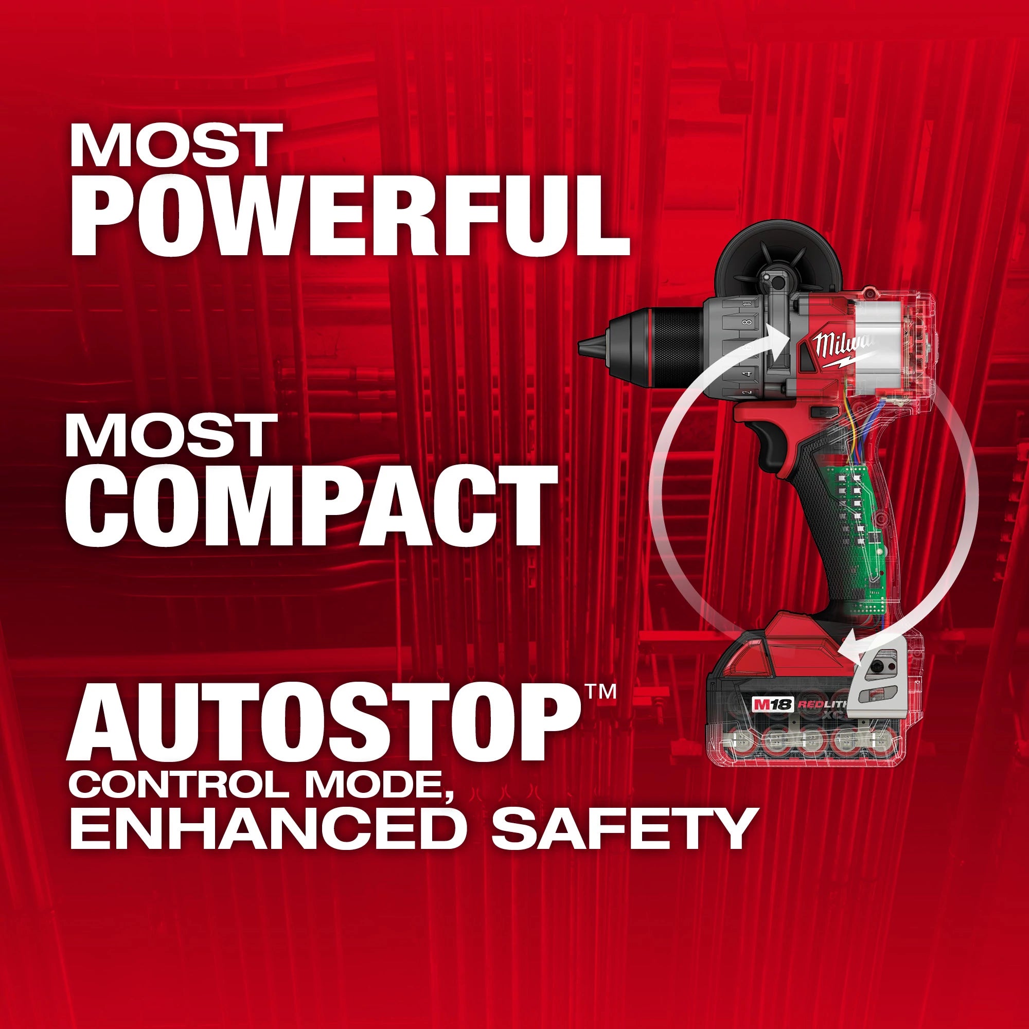 M18 FUEL BRUSHLESS 1/2" HAMMER DRILL KIT