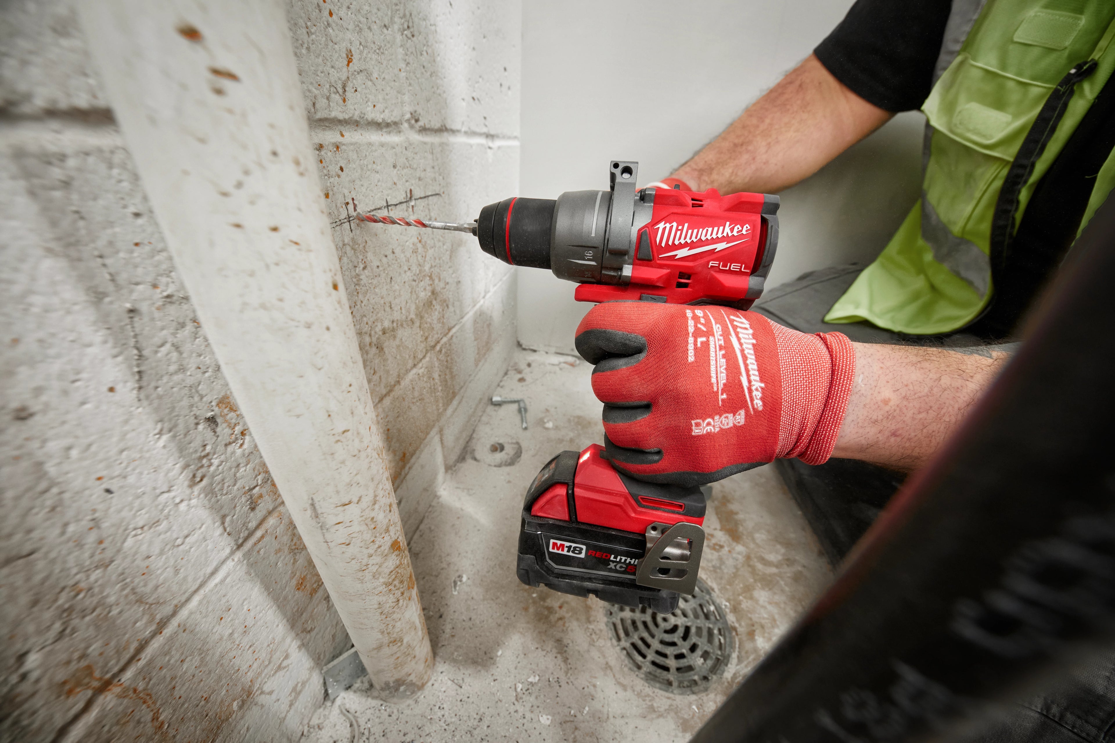 M18 FUEL BRUSHLESS 1/2" HAMMER DRILL
