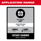 M18 FUEL 5/8" SDS Plus Rotary Hammer Kit