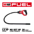 VIBREUR À BÉTON 4' M18 FUEL BRUSHLESS