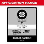 1" SDS+ M18 FUEL BRUSHLESS ROTARY HAMMER