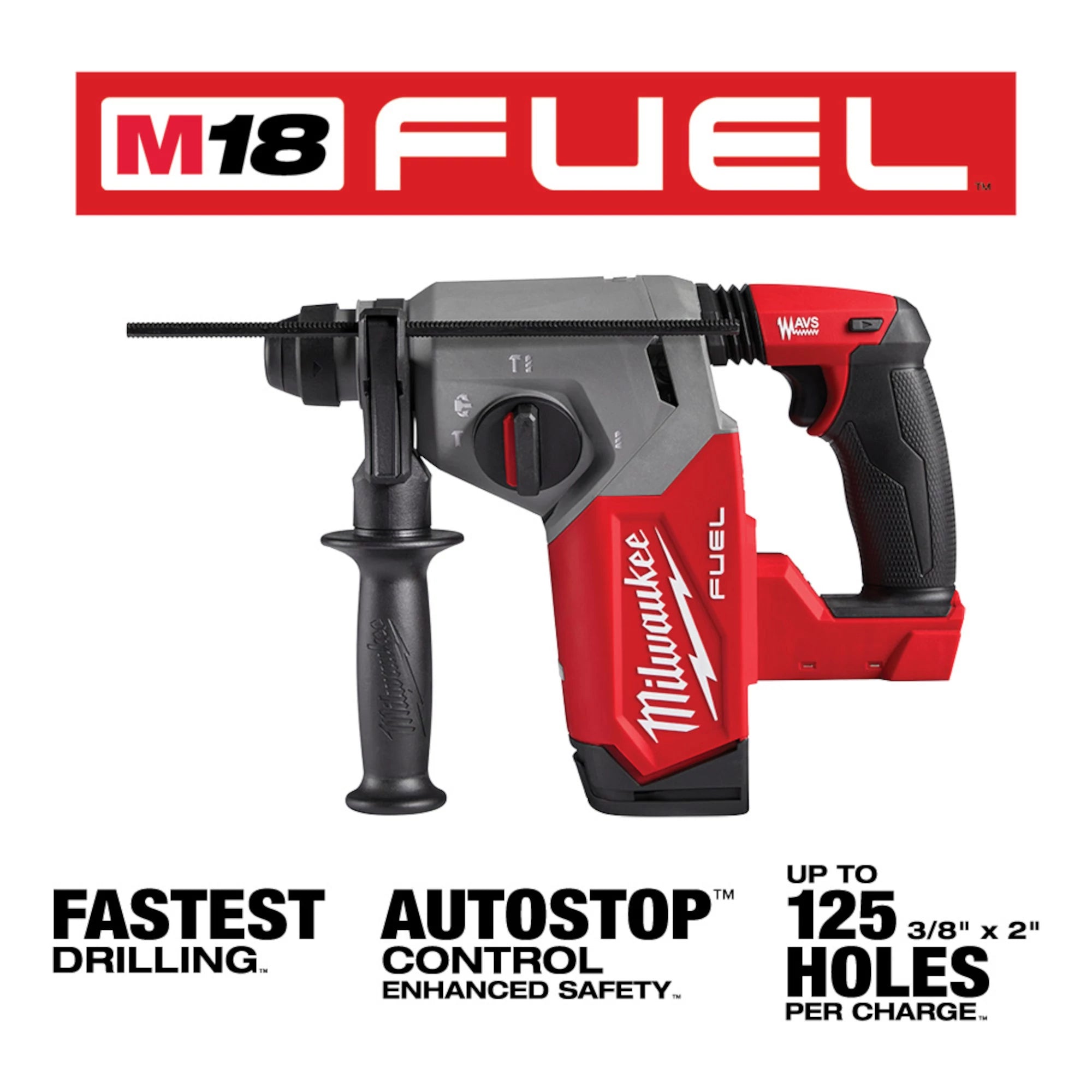 MARTEAU ROTATIF 1'' SDS+ M18 FUEL BRUSHLESS