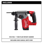 1" SDS+ M18 FUEL BRUSHLESS ROTARY HAMMER