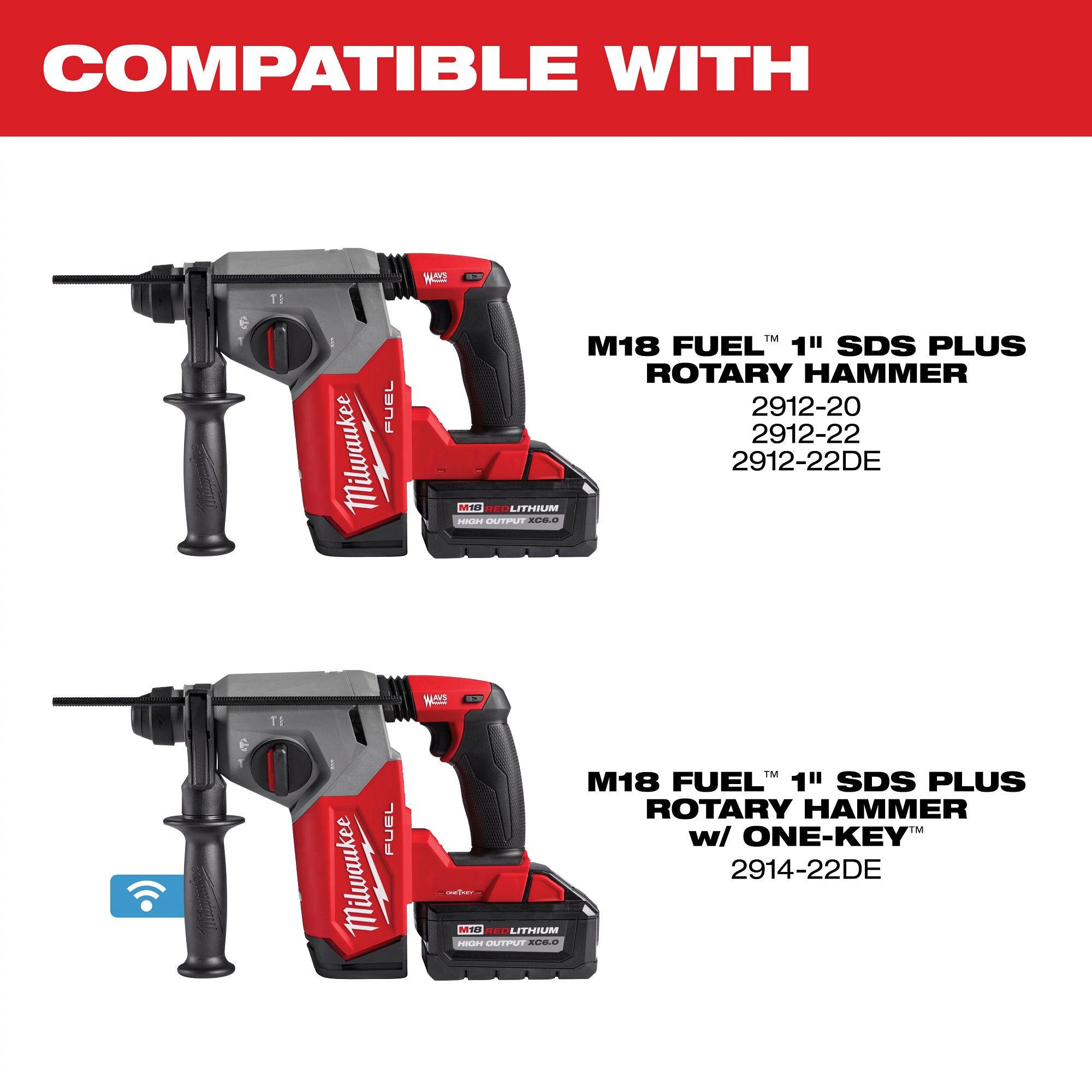EXTRACTEUR DE POUSSIÈRE POUR HAMMERVAC 1'' M18 FUEL