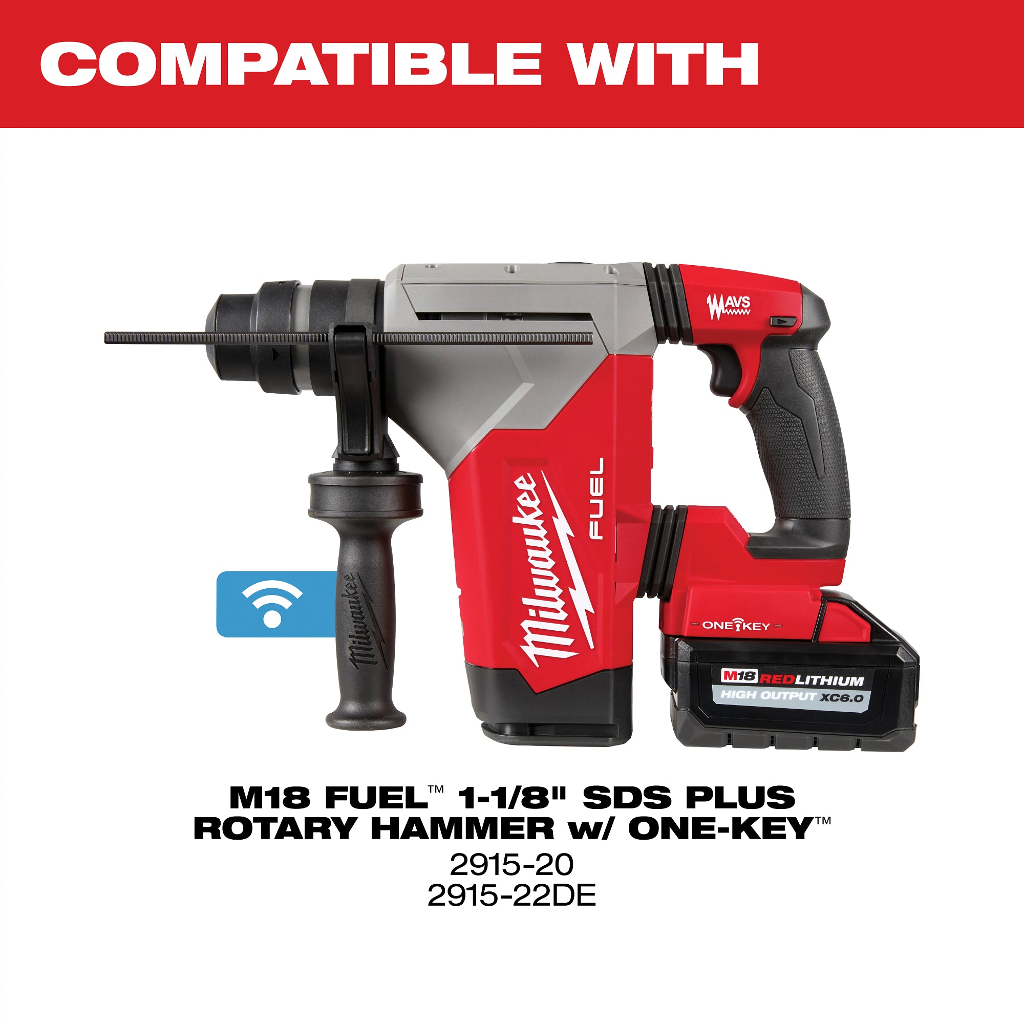 EXTRACTEUR DE POUSSIÈRE POUR HAMMERVAC 1-1/8'' M18 FUEL
