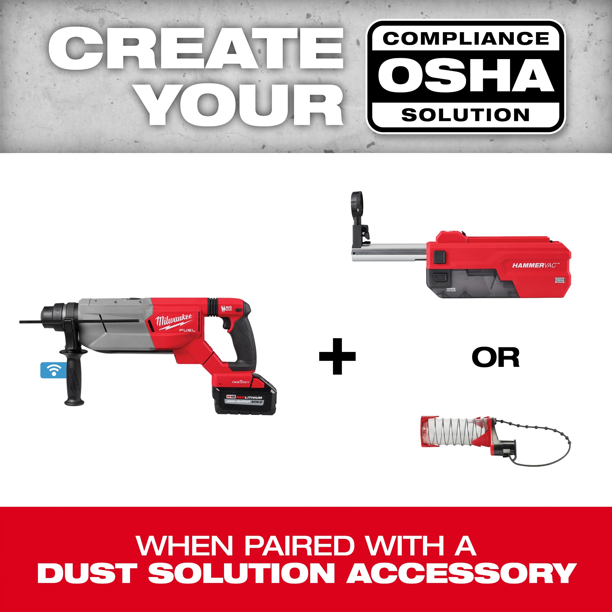 M18 FUEL 1-1/4" SDS+ ROTARY HAMMER BRUSHLESS ONE-KEY