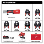 M18 FORCE LOGIC PRESS TOOL KIT WITH JAWS