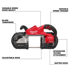 SCIE À RUBAN À COUPE PROFONDE M18 FUEL BRUSHLESS