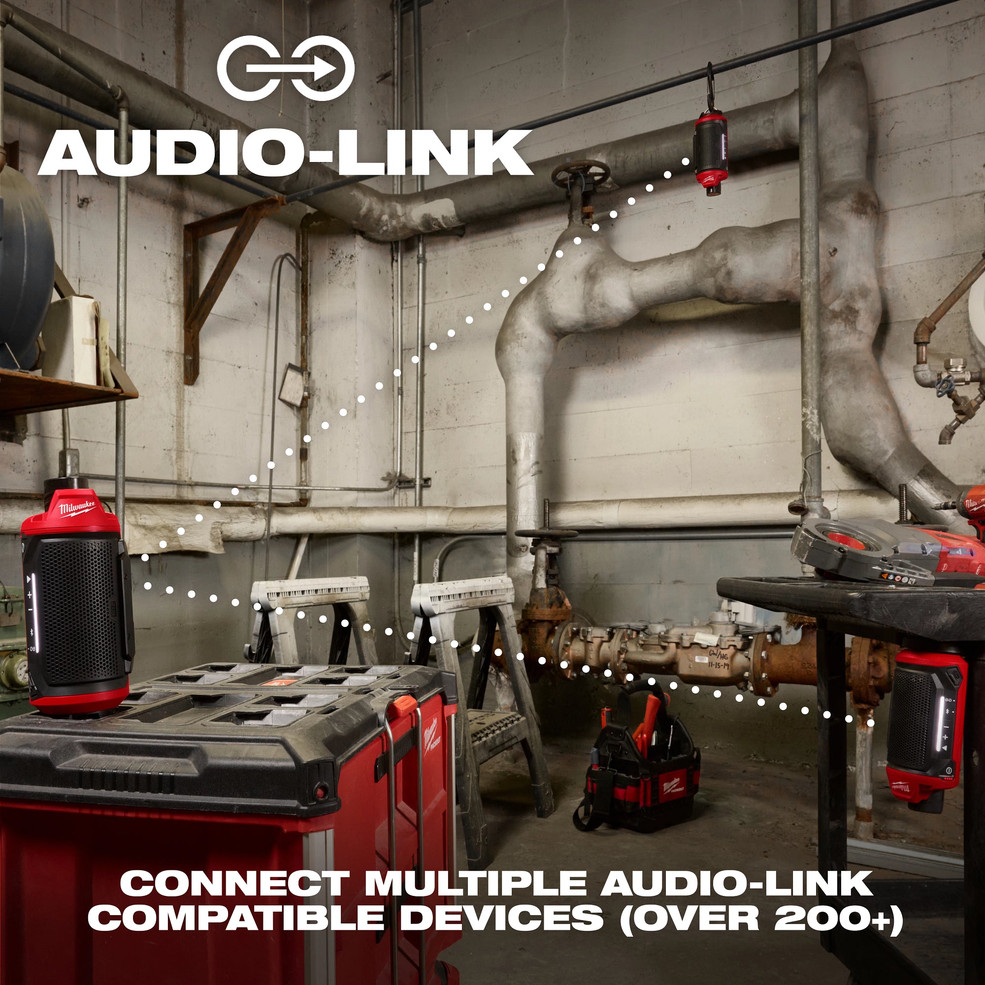 HAUT-PARLEUR DE CHANTIER BLUETOOTH PACKOUT M12