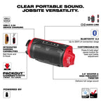 HAUT-PARLEUR DE CHANTIER BLUETOOTH PACKOUT M12