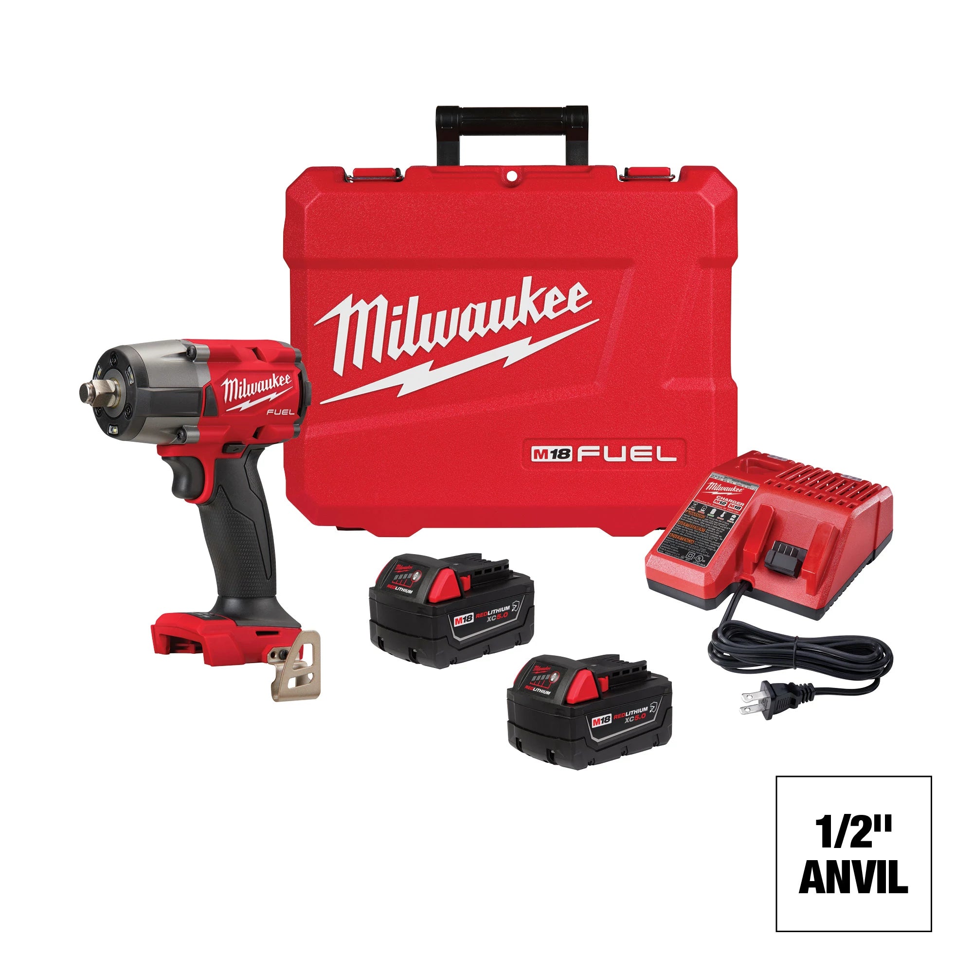 ENSEMBLE CLÉS À CHOCS COUPLE MOYEN 1/2'' M18 FUEL ( XC5.0 )