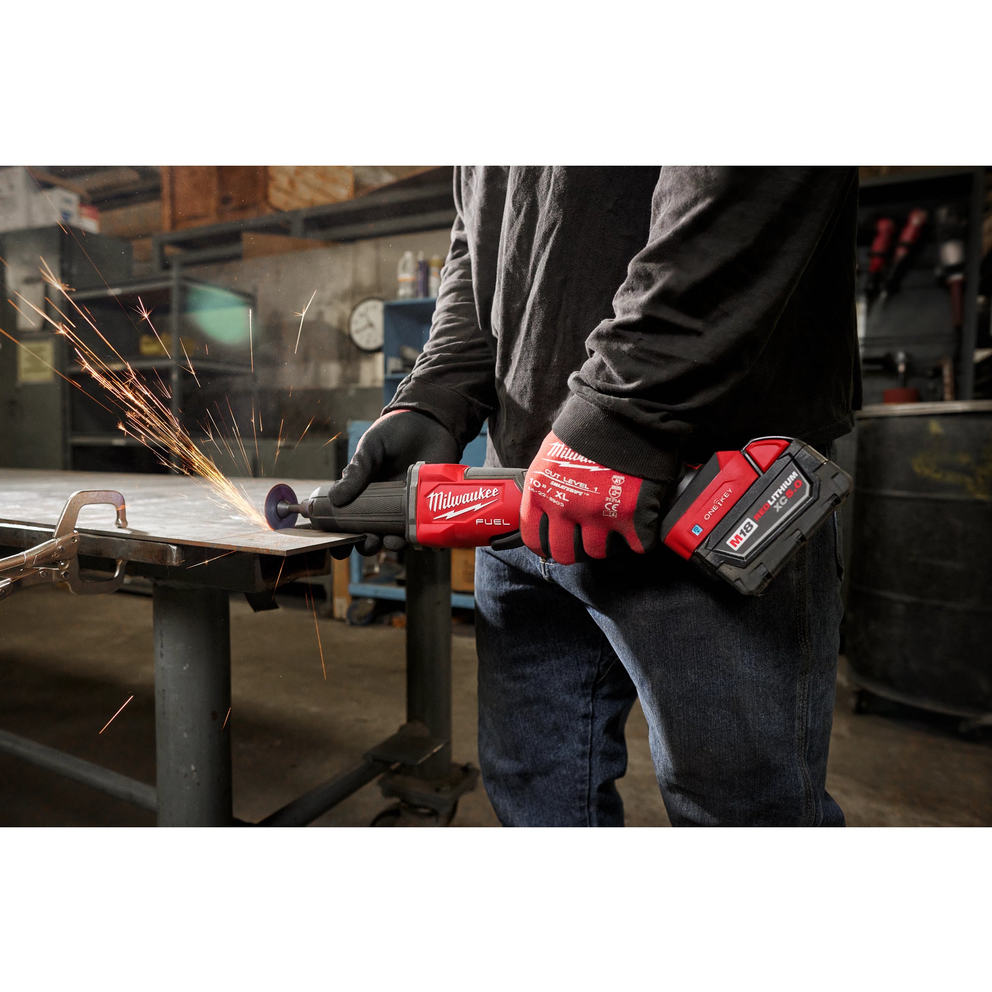 M18 FUEL BRUSHLESS GRINDER VARIABLE SPEED PADDLE