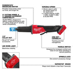 M18 FUEL BRUSHLESS GRINDER VARIABLE SPEED PADDLE