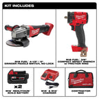 M18 FUEL GRINDER & 3/8'' IMPACT WRENCH KIT (XC5.0)