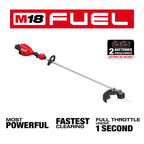COUPE-BORDURE 17'' DOUBLE BATTERIE M18 FUEL BRUSHLESS