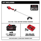 M18 FUEL 17" Dual Battery String Trimmer (XC8.0)