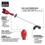 M18 FUEL 17" Dual Battery String Trimmer (XC8.0)