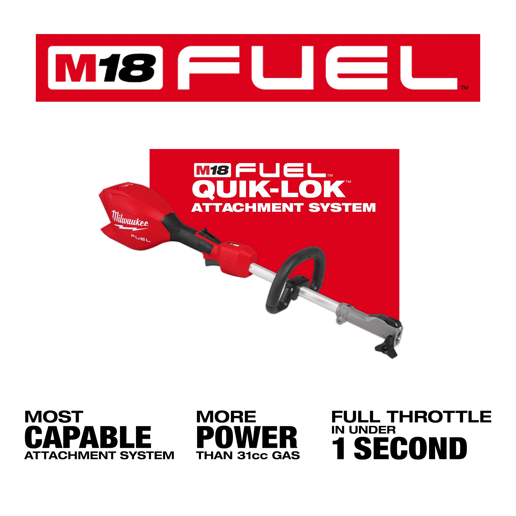 TÊTE MOTORISÉE QUIK-LOK M18 FUEL