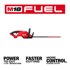M18 FUEL BRUSHLESS 24" HEDGE TRIMMER