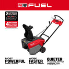 ENSEMBLE SOUFFLEUSE À NEIGE 21'' FORGE M18 FUEL (HD12.0)