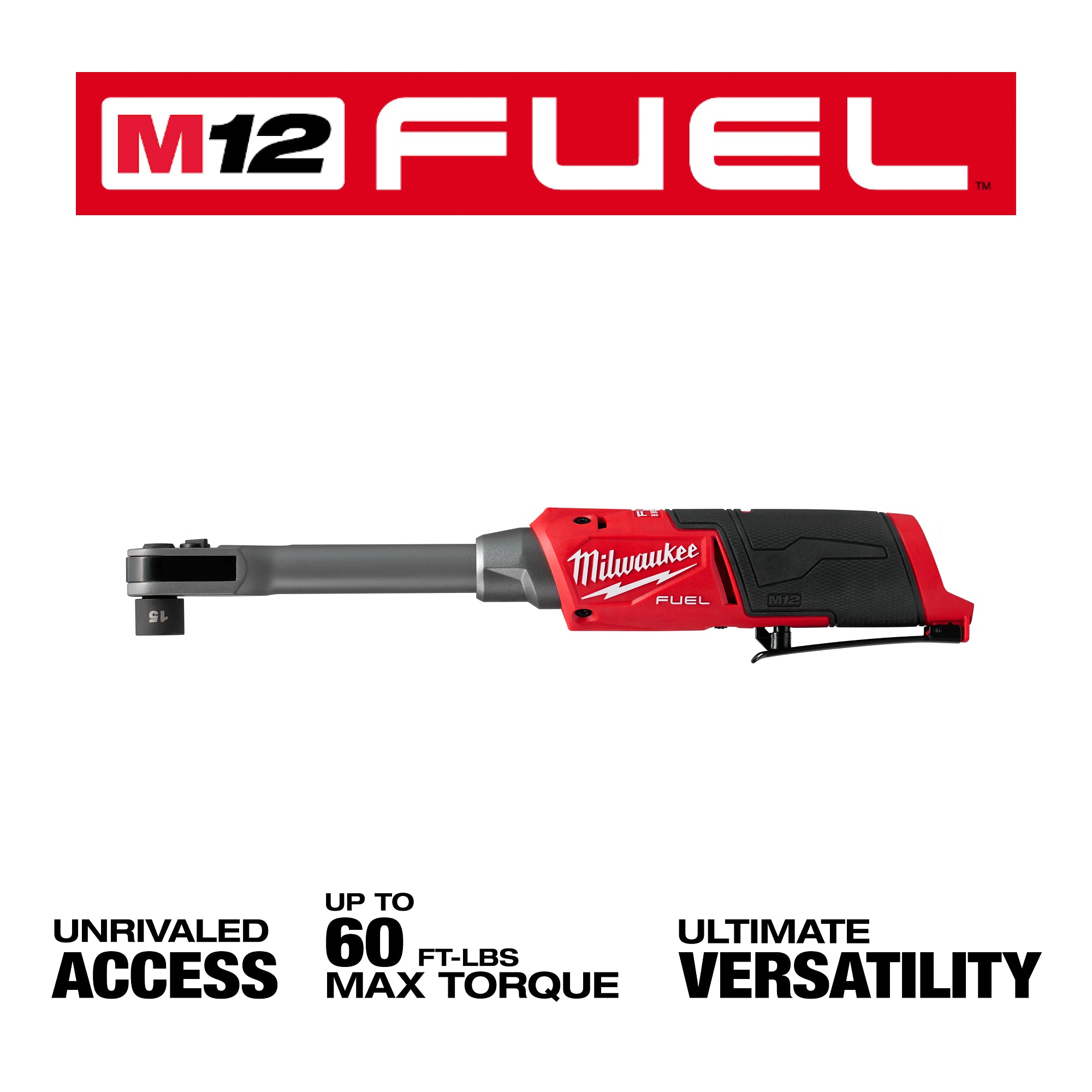 CLÉ RATCHET À LONGUE PORTÉE INSIDER M12 FUEL BRUSHLESS