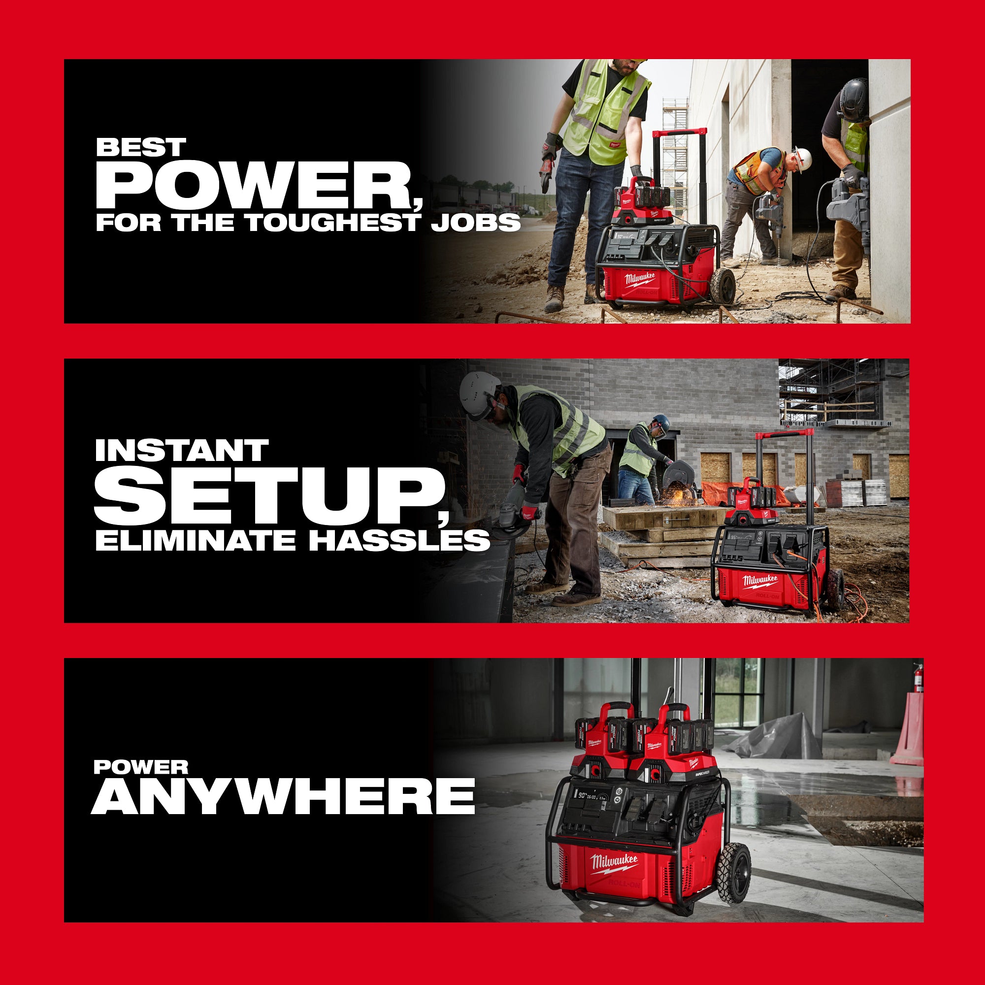SOURCE DE COURANT 7200W/3600W 2.5KWH ROLL-ON™