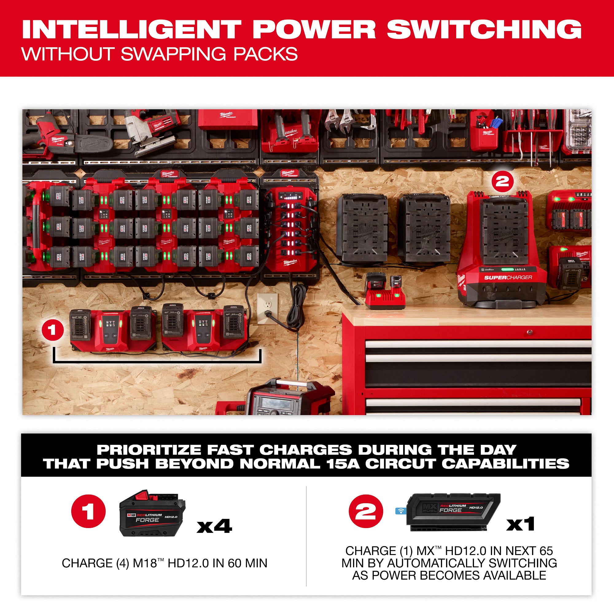 POWER MANAGER - 15 AMP CIRCUIT