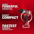 M12 FUEL BRUSHLESS 1/2" HAMMER DRILL