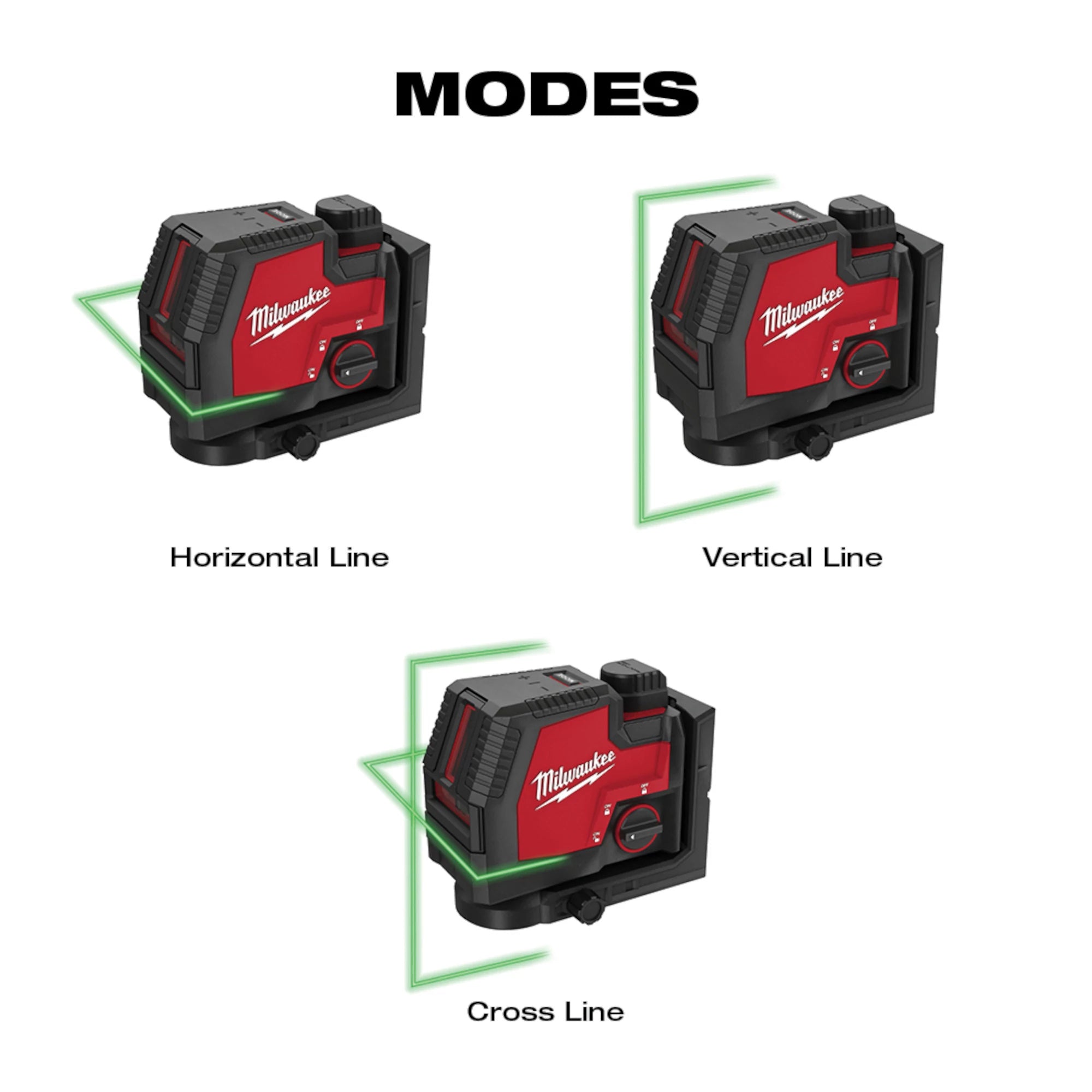 LASER CROISÉ VERT RECHARGEABLE PAR USB