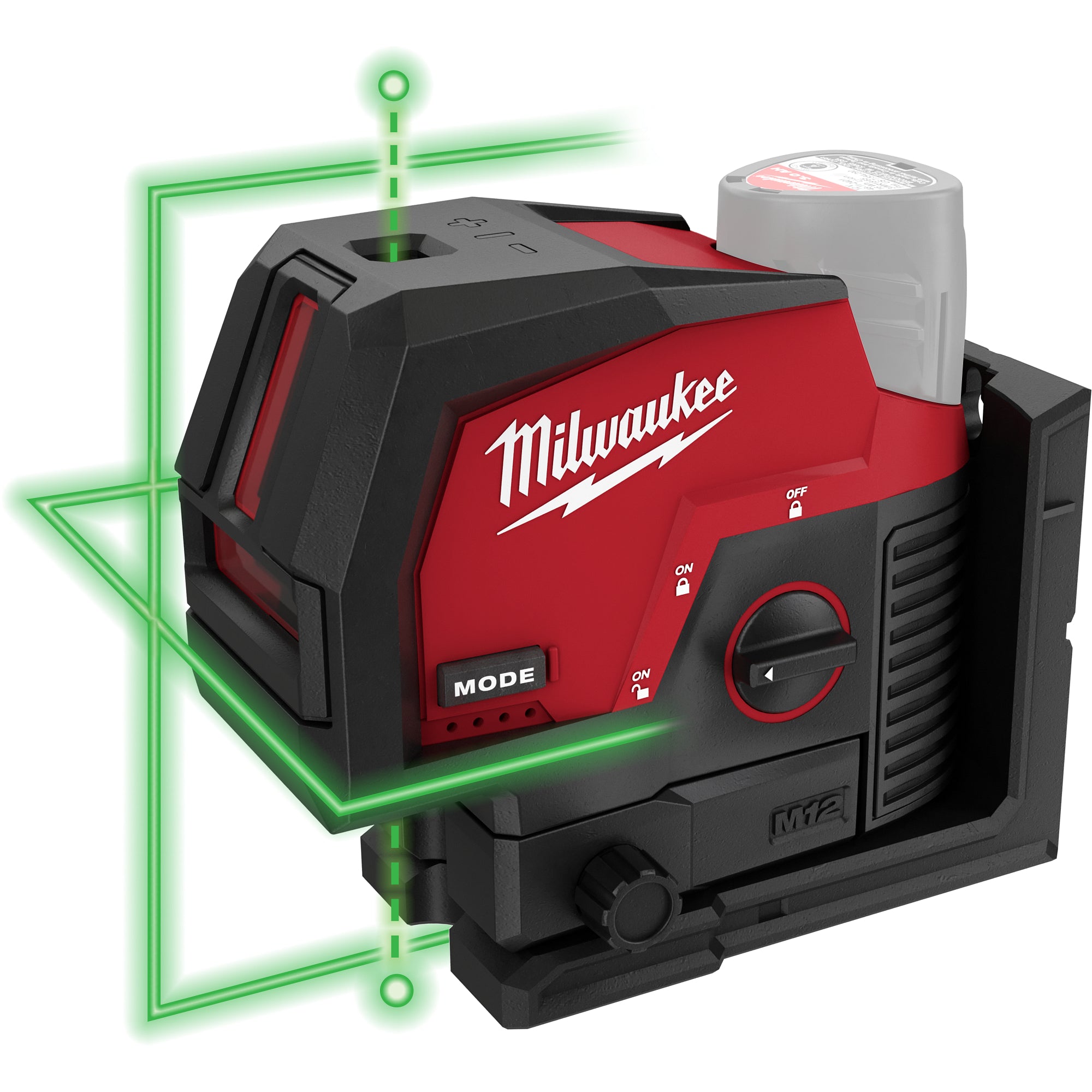NIVEAU LASER À FAISCEAU VERT ET POINTS D'APLOMB M12