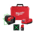 ENSEMBLE NIVEAU LASER À FAISCEAU VERT ET POINTS D'APLOMB M12
