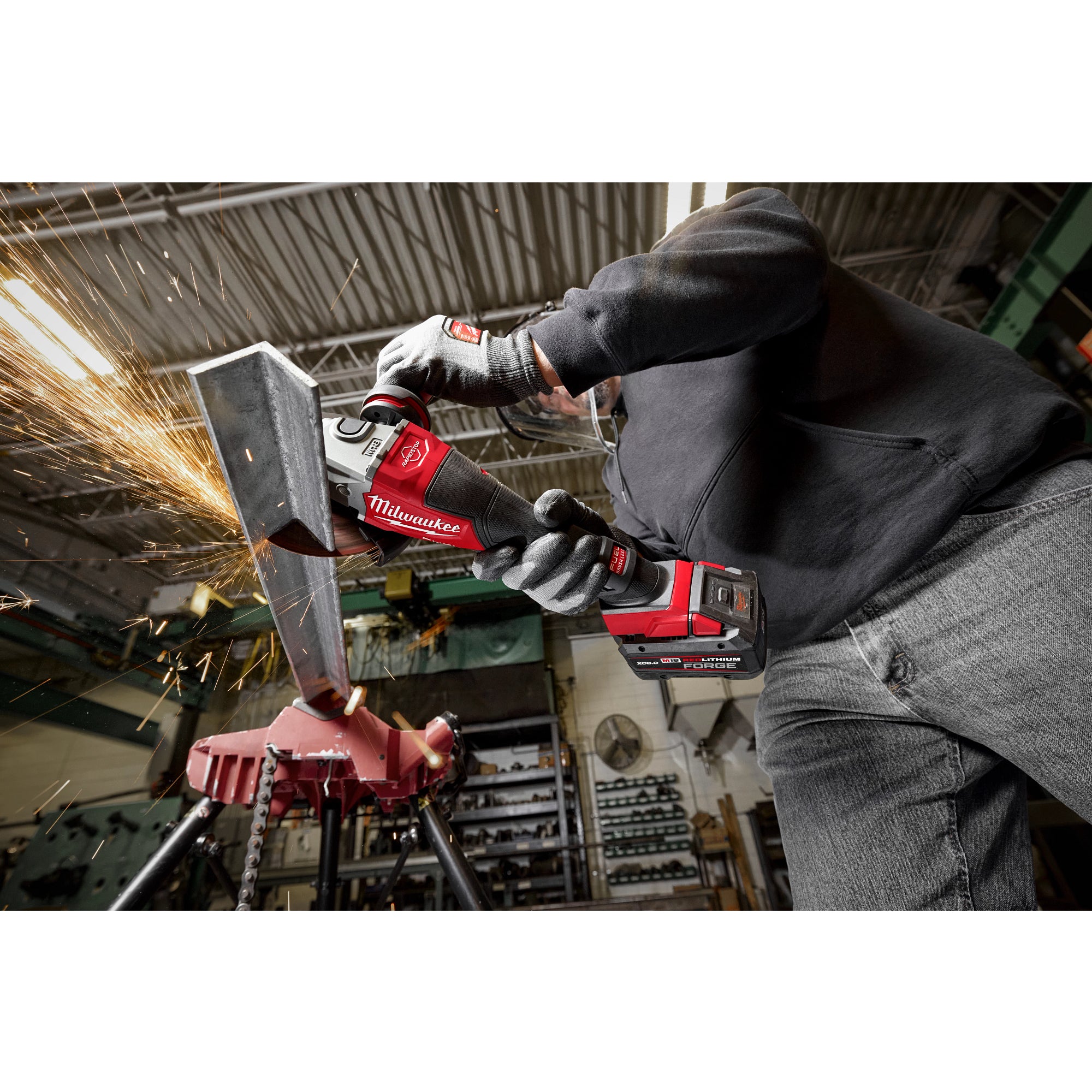 M18 FUEL 4-1/2"-6" ANGLE GRINDER PADDLE SWITCH