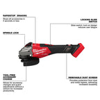 M18 FUEL 4-1/2" / 6" SLIDING ANGLE GRINDER