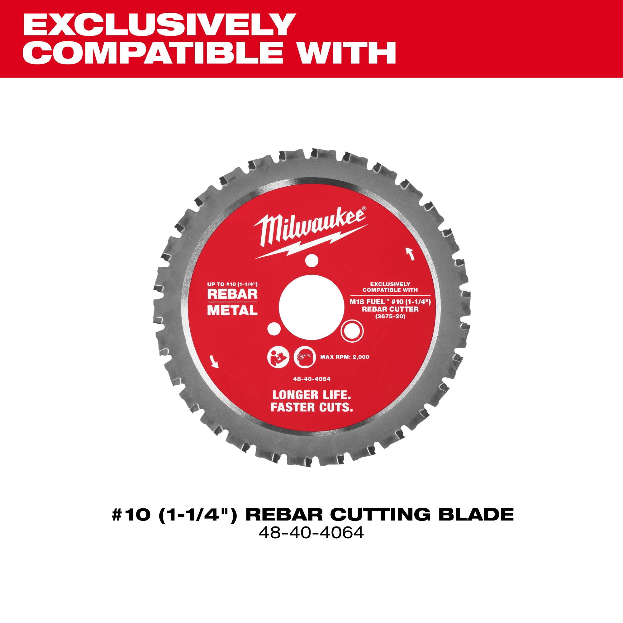 COUPE-BARRE D'ARMATURE 1-1/4'' M18 FUEL BRUSHLESS