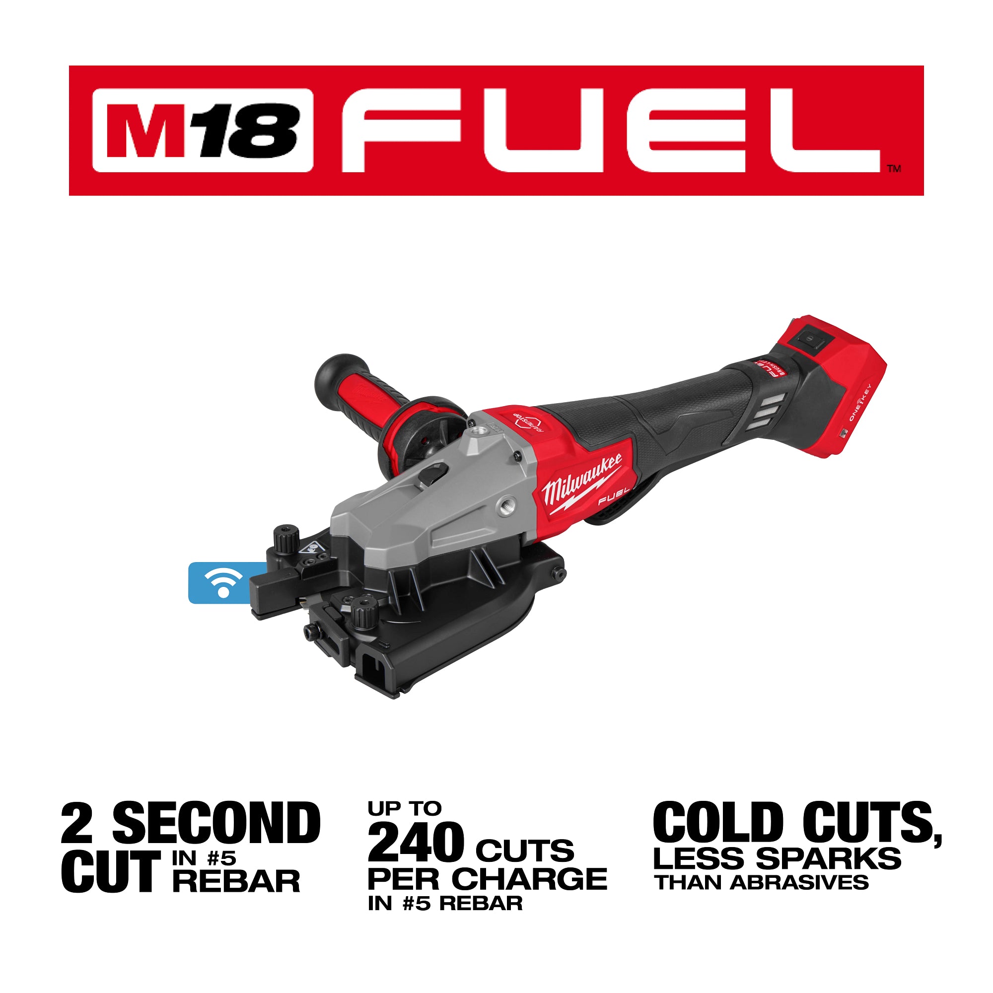 COUPE-BARRE D'ARMATURE 1-1/4'' M18 FUEL BRUSHLESS