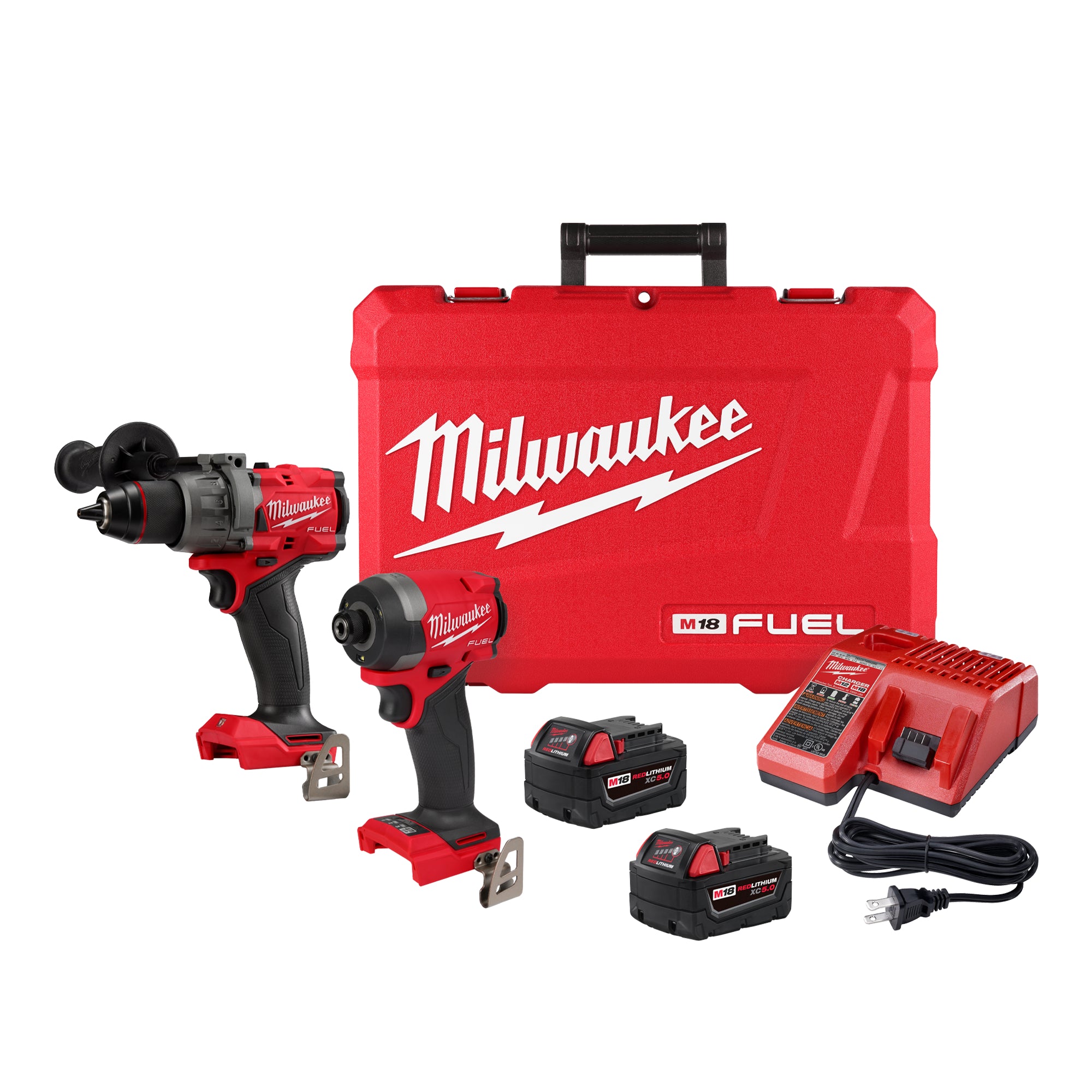 ENSEMBLE TOURNEVIS À CHOCS & PERCEUSE M18 FUEL (XC5.0)