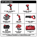 ENSEMBLE DE 5 OUTILS M18 FUEL BRUSHLESS (XC5.0)
